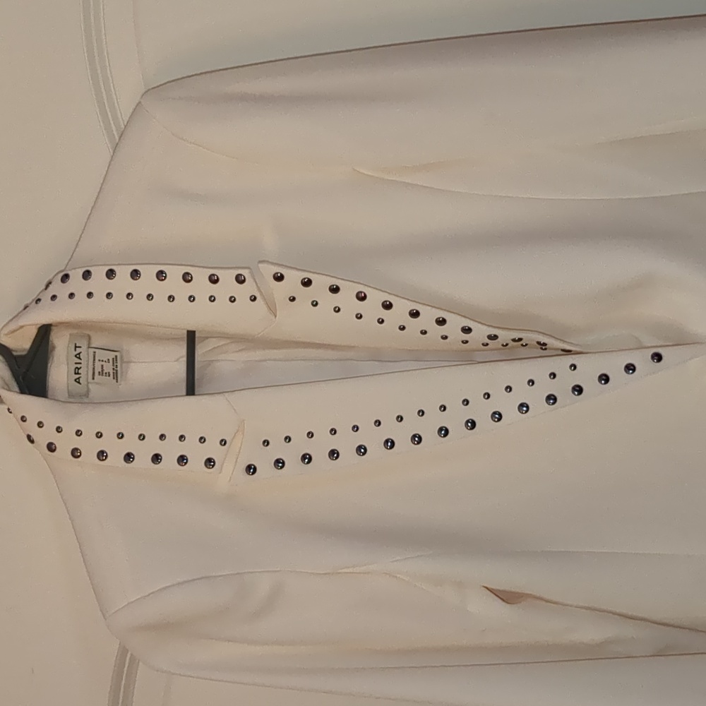 ARIAT WOMEN'S ACE STUDDED CREPE BLAZER - Picture 5 of 10